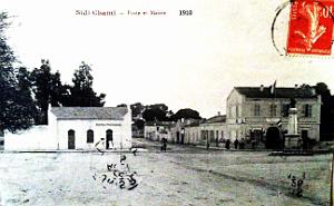 Sidi-Chami - Poste et Mairie - 1910